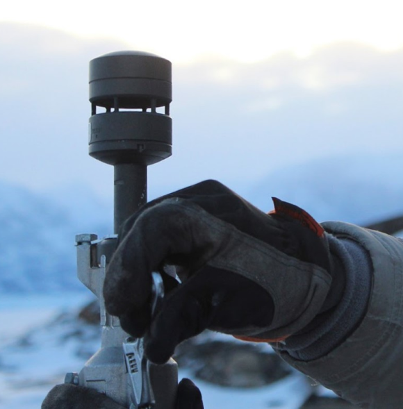 FT wind sensor in snow