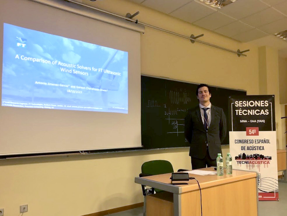 Lead Research Engineer presented on Acoustics at Spanish Congress