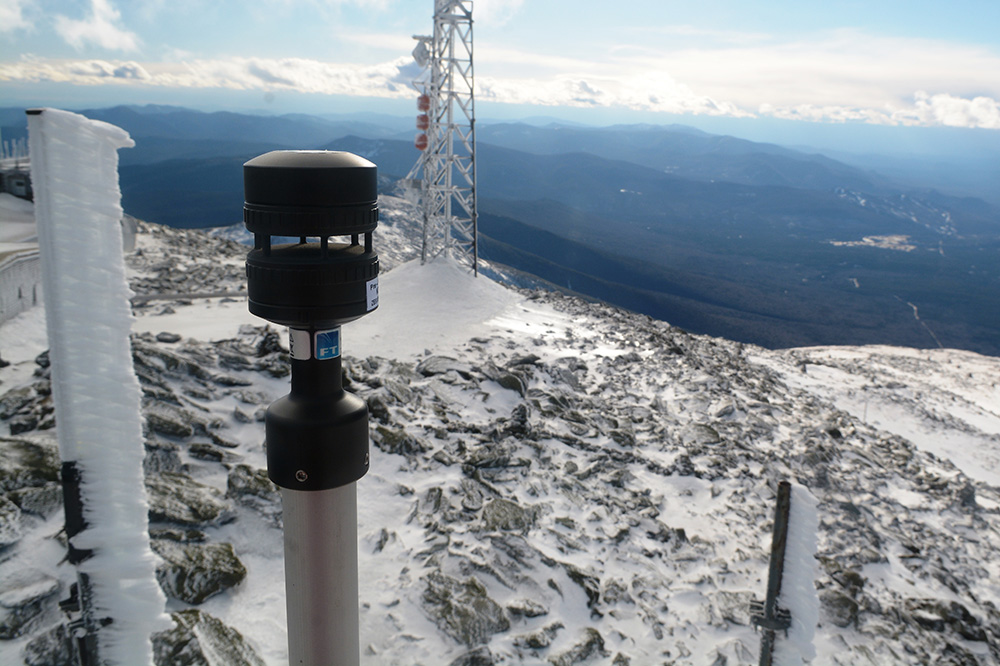 Sensores de vento ultrassônicos da FT foram testados em Monte Washington